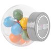 View Image 3 of 10 of DISC Micro Side Glass Jar - Gum Balls