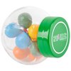 View Image 4 of 10 of DISC Micro Side Glass Jar - Gum Balls