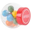 View Image 10 of 10 of DISC Micro Side Glass Jar - Gum Balls