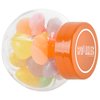 View Image 3 of 11 of DISC Micro Side Glass Jar - Jelly Beans