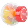 View Image 10 of 11 of DISC Micro Side Glass Jar - Jelly Beans