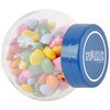 View Image 9 of 11 of DISC Micro Side Glass Jar - Coated Chocolate Drops
