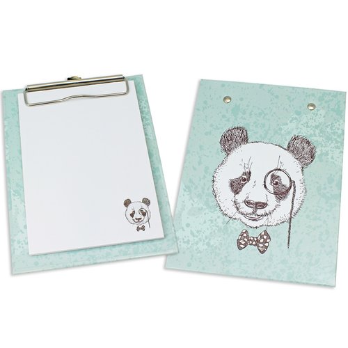 Additional Image 4 - a clipboard with a panda face on it