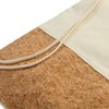 View Image 3 of 3 of DISC Cotton and Cork Drawstring Bag
