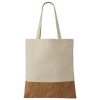 View Image 2 of 3 of DISC Cotton and Cork Tote