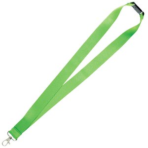 Additional Image 2 - a green lanyard with a black strap