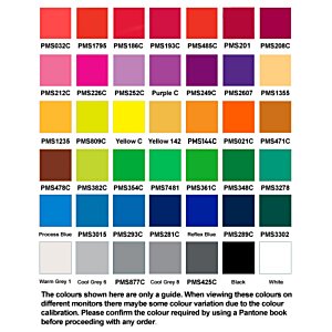 Additional Image 3 - a color chart with different colors