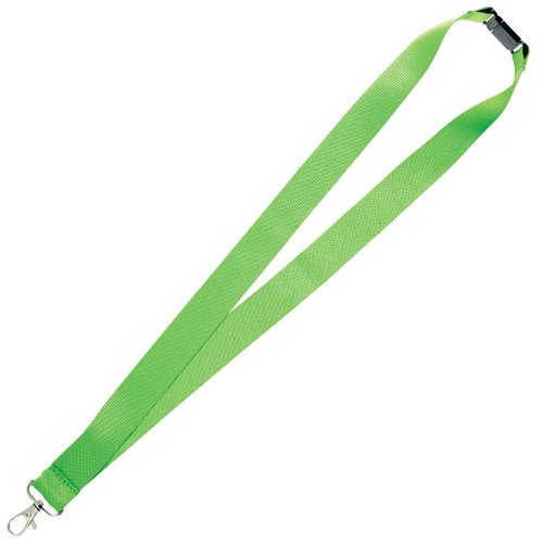 Additional Image 2 - a green lanyard with a black strap