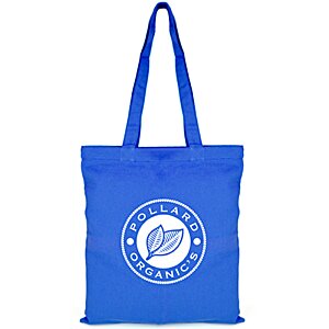 Additional Image 3 - a blue bag with a white logo
