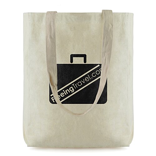 Additional Image 1 - a white bag with a black square on it