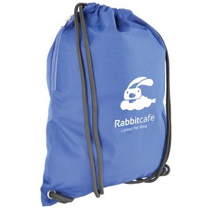 Additional Image 1 - a blue bag with a white logo