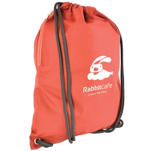 Additional Image 3 - a red bag with a white logo