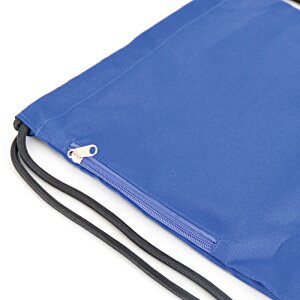 Additional Image 1 - a close up of a blue bag