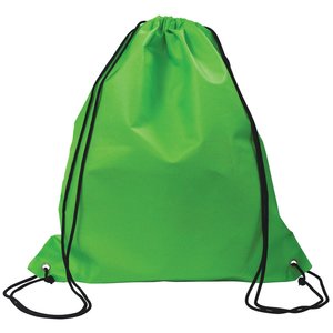 Additional Image 1 - a green backpack with black straps