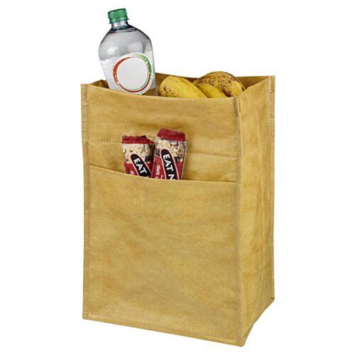 Additional Image 2 - a brown bag with food items in it