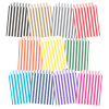 a group of colorful striped squares