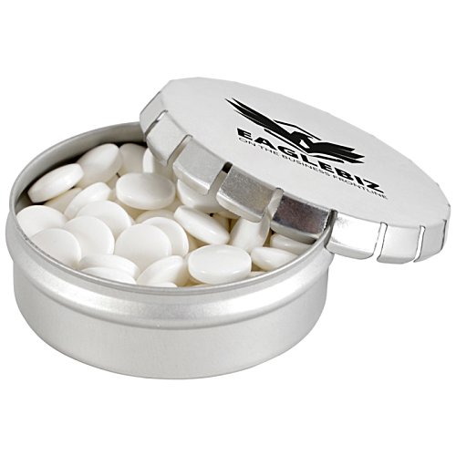 Additional Image 1 - a round container with white pebbles inside