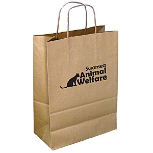 Additional Image 1 - a brown bag with handles