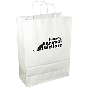 Additional Image 2 - a white bag with black text