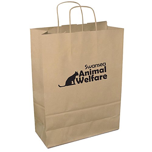 Additional Image 1 - a brown bag with handles