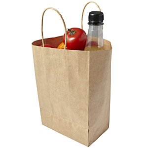 Additional Image 1 - a brown bag with food in it