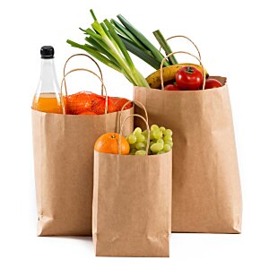 Additional Image 2 - a group of brown bags with food in them