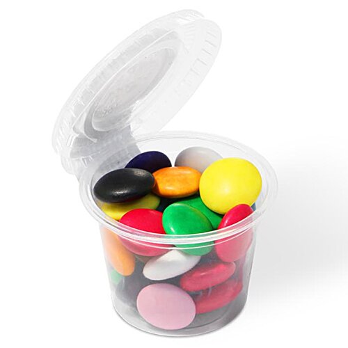 Additional Image 1 - a plastic container with colorful candies