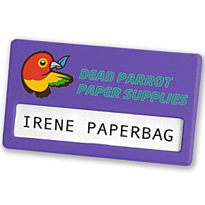 Additional Image 4 - a purple card with a bird on it