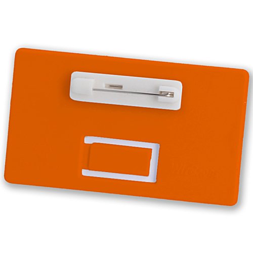 Additional Image 11 - an orange file folder with a white label