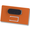 View Image 11 of 15 of DISC Recycled Magnetic Name Badge - Colours