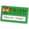 View Image 6 of 15 of DISC Recycled Magnetic Name Badge - Colours