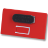 View Image 9 of 15 of DISC Recycled Magnetic Name Badge - Colours