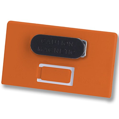 Additional Image 10 - an orange rectangular object with a black rectangular object on it