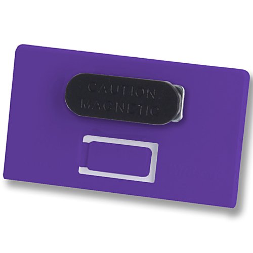 Additional Image 9 - a purple rectangular object with a black band