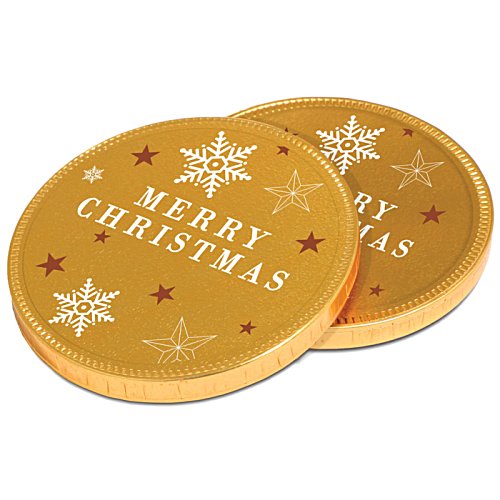 Additional Image 1 - a pair of round gold cookies
