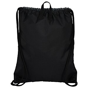 Additional Image 2 - a black backpack with straps