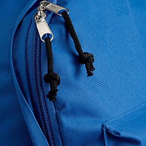 Additional Image 2 - a zipper on a blue jacket