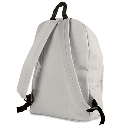 Additional Image 1 - a white backpack with black straps