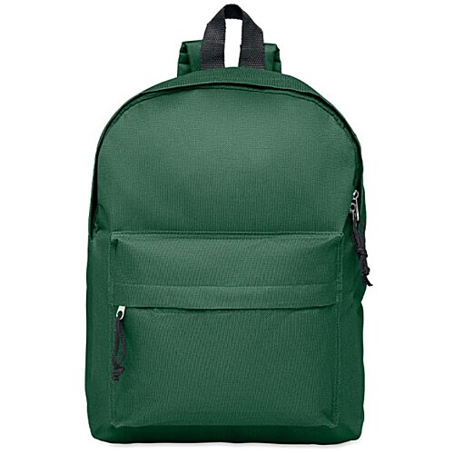 Additional Image 4 - a green backpack with a black strap