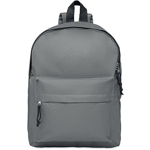 Additional Image 5 - a grey backpack with a zipper