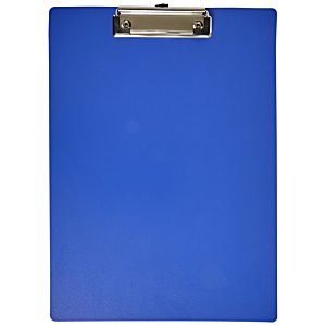 Additional Image 1 - a blue clipboard with a metal clip