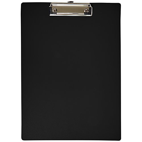 Additional Image 2 - a black clipboard with a metal clip