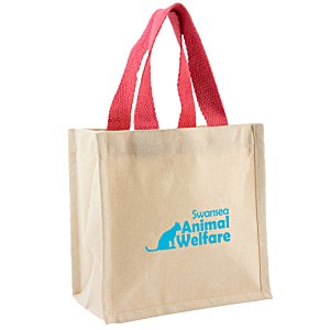 Additional Image 2 - a white bag with a red handle