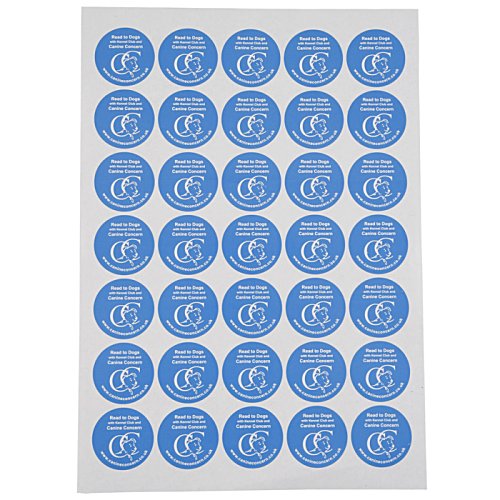 Additional Image 1 - a blue circle pattern on a white background