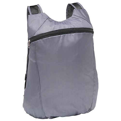 Additional Image 1 - a grey bag with black straps