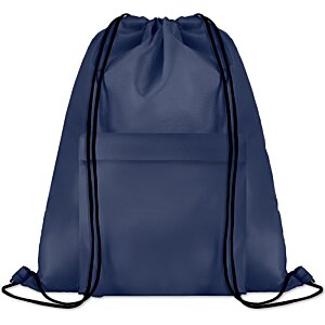 Additional Image 2 - a blue backpack with black straps
