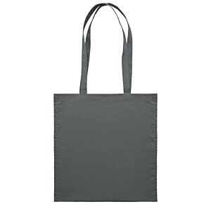 Additional Image 1 - a grey square bag with a strap