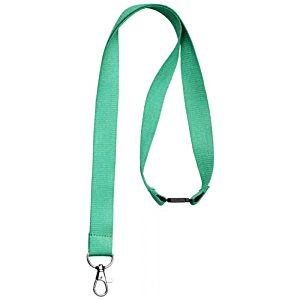 Additional Image 1 - a green lanyard with a metal hook