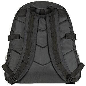 Additional Image 3 - a black backpack with straps