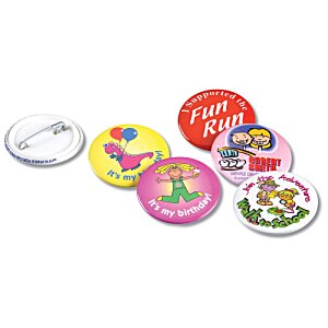 Additional Image 1 - a group of colorful round buttons